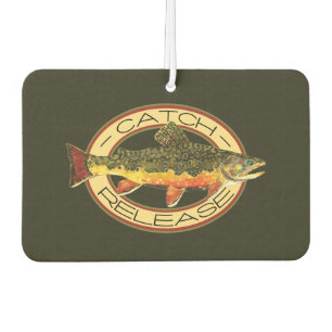 The Brook Trout Car Air Freshener