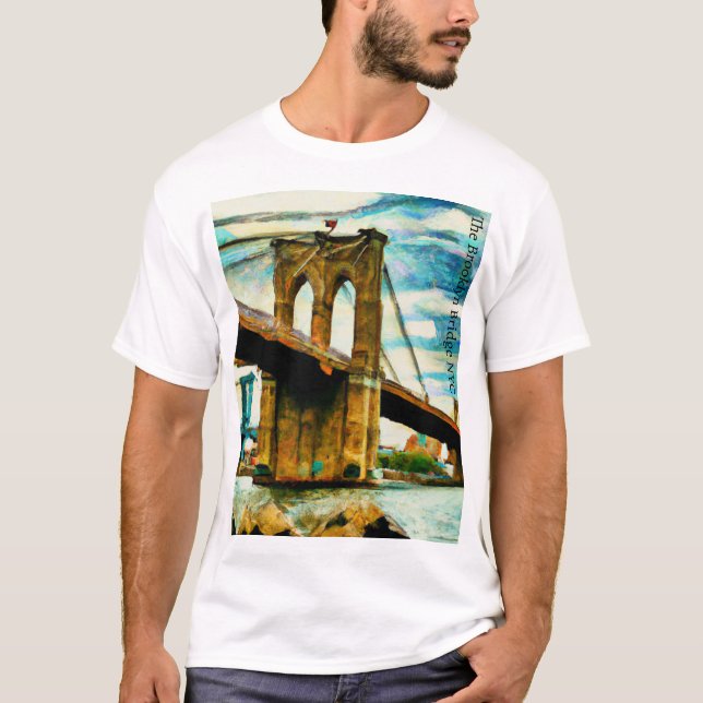 The Brooklyn Bridge Basic T-Shirt (Front)