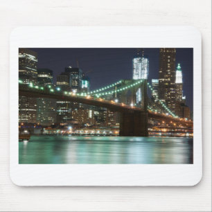 The Brooklyn Bridge - Colour Mouse Mat