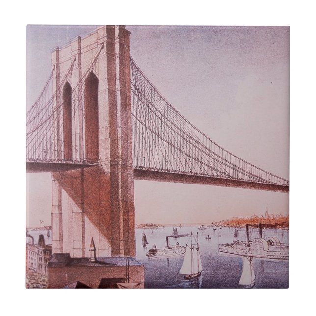The Brooklyn Bridge Tile (Front)