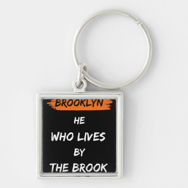 The brooklyn key ring (Front)