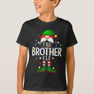 The Brother Elf Christmas Family Pajama Party T-Shirt