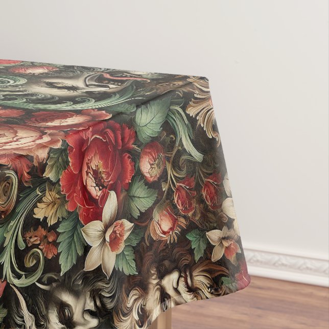 The Brothers Green – Gothic Large Print Tablecloth (In Situ)
