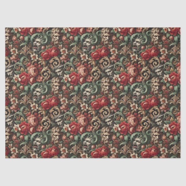 The Brothers Green – Gothic Victorian Tissue Paper (Front)