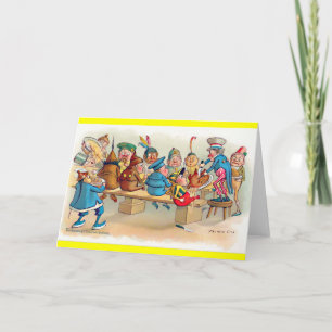 The Brownie's Christmas Dinner Holiday Card