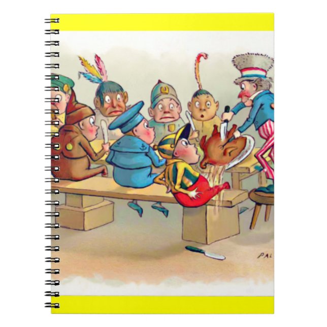 The Brownie's Christmas Dinner Notebook (Front)