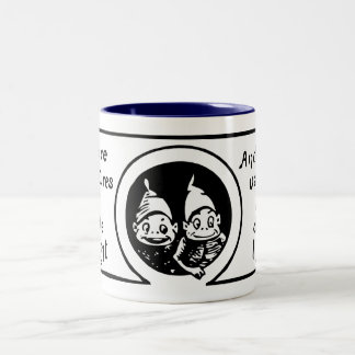 The Brownies: We are Creatures of the Night Two-Tone Coffee Mug