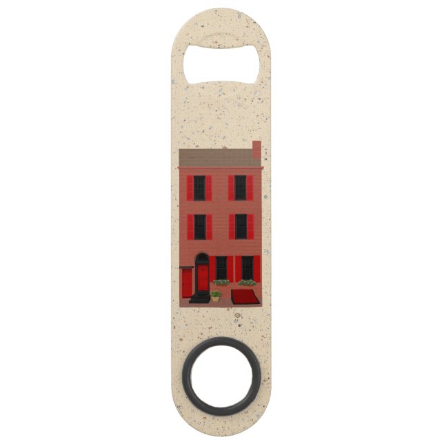 The Brownstone Bottle Opener (Front)
