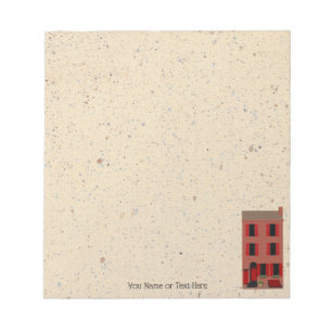 The Brownstone Small Custom Notepad