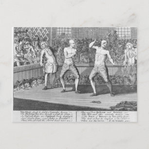 The Bruiser Bruis'd, Or, the Knowing-Ones Postcard