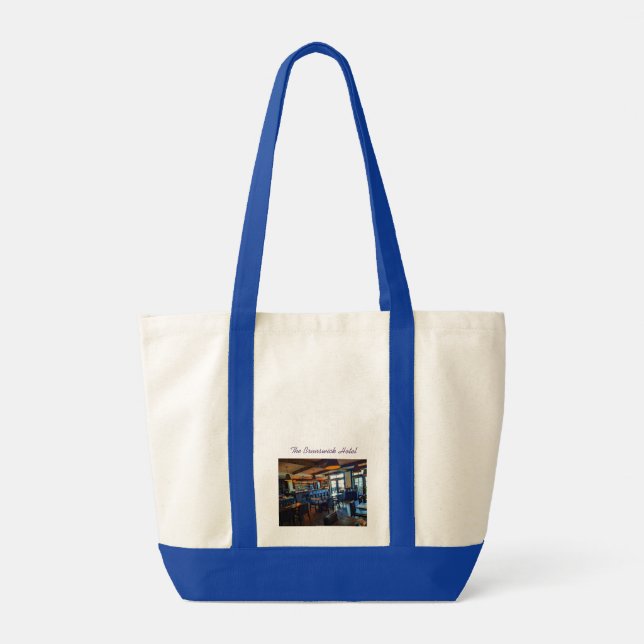 The Brunswick Hotel Tote Bag (Back)