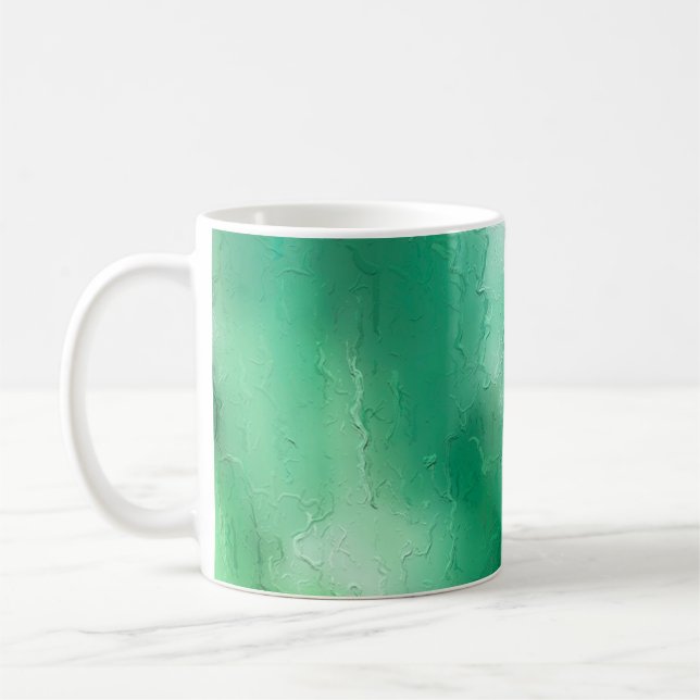 The brush stroke graphic abstract background. Art  Coffee Mug (Left)