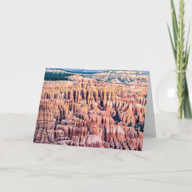 The Bryce Canyon National Park - Utah, USA Card (Front)