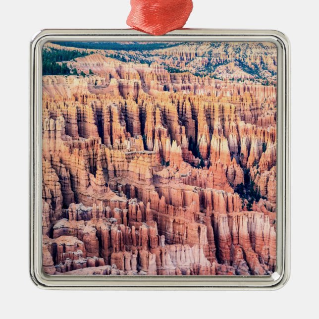 The Bryce Canyon National Park - Utah, USA Metal Tree Decoration (Front)