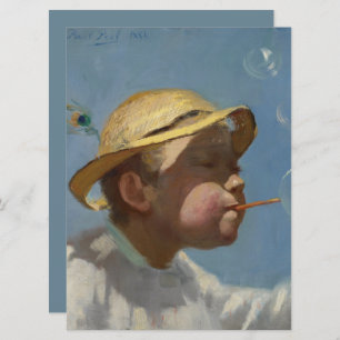 The Bubble Boy (by Paul Peel) Card