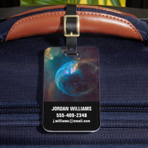 The Bubble Nebula, Ngc 7635. Luggage Tag