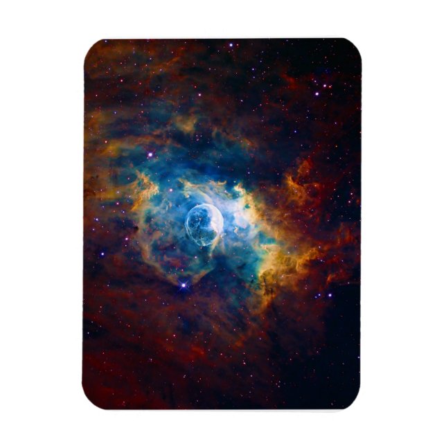 The Bubble Nebula NGC 7635 Sharpless 162 Magnet (Vertical)
