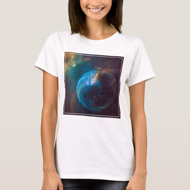 The Bubble Nebula, Ngc 7635. T-Shirt (Front)