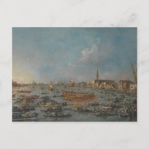 The Bucintoro Festival of Venice Postcard