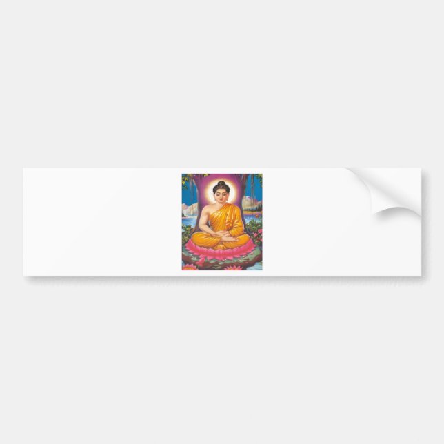 The Buddha Bumper Sticker (Front)