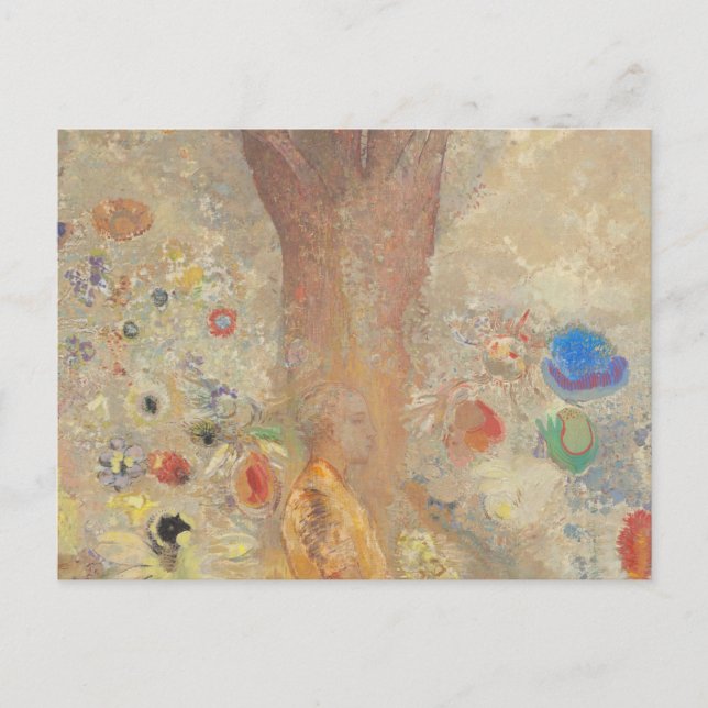 The Buddha by Odilon Redon Postcard (Front)