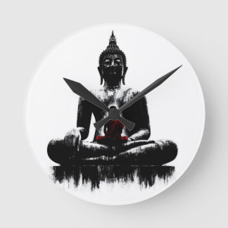 The Buddha wall clock 