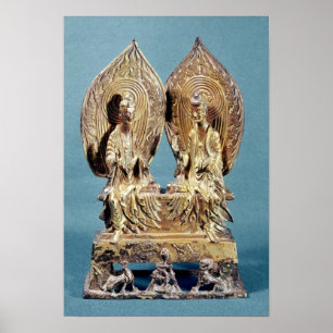 The Buddhas Prabhutaratna and Sakyamuni Poster