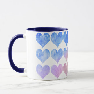 The Bue Heart Mug