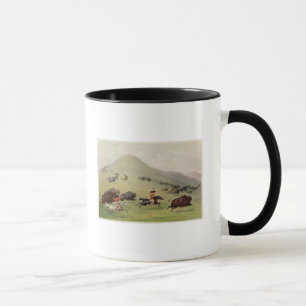 The Buffalo Hunt, c.1832 Mug