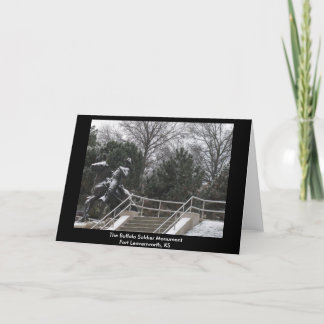 The Buffalo Soldier MonumentFort Leav... Card