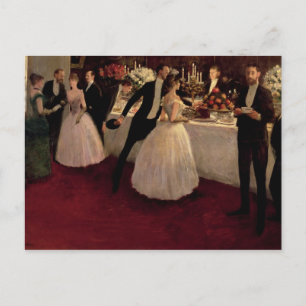 The Buffet, 1884 Postcard