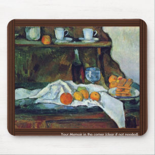 The Buffet By Paul Cézanne (Best Quality) Mouse Mat