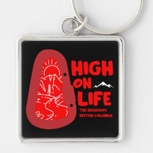 The Bugaboos Alpinism Canada Key Ring
