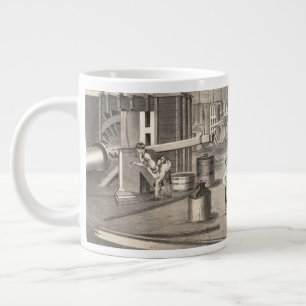 The Building Interior Of H.C. Redington & Company Large Coffee Mug