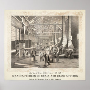 The Building Interior Of H.C. Redington & Company Poster