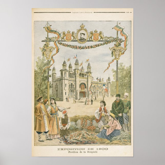 The Bulgarian Pavilion at the Universal Poster (Front)