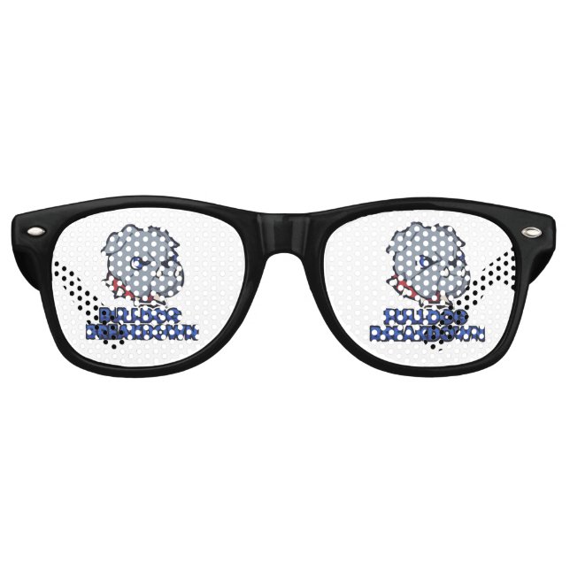 The Bulldog Breakdown Party Glasses (Front)