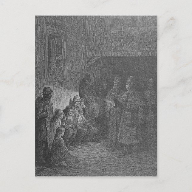 The Bull's-Eye, from 'London, a Pilgrimage' Postcard (Front)