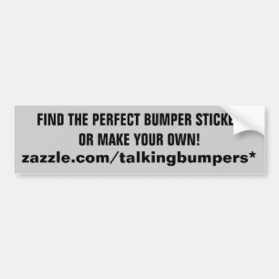 "The" Bumper Sticker Store at Zazzle
