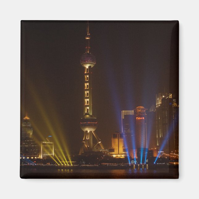 The Bund (waterfront) in Shanghai. Looking Magnet (Front)