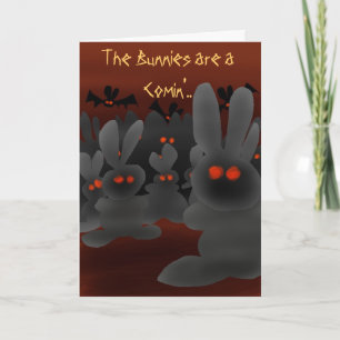 The Bunnies are Comin'... Holiday Card