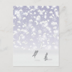 THE BUNNIES OF SOLDOTNA, ALASKA POSTCARD