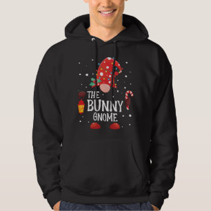The Bunny Gnome Matching Family Christmas Gnome Pa Hoodie