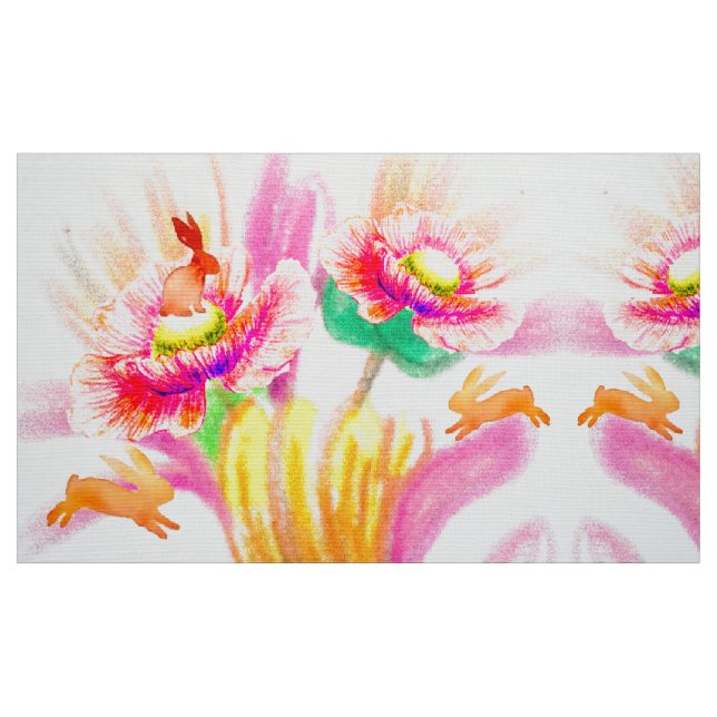 The Bunny Hop Fabric (Fat Quarter)