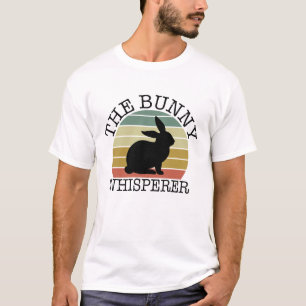 The Bunny Whisperer Shirt, Cool Rabbit Lover T-Shirt