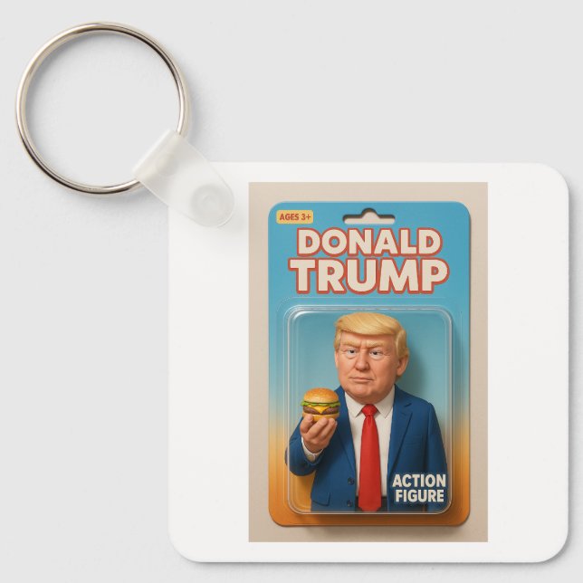 The Burger Baron Key Ring (Front)