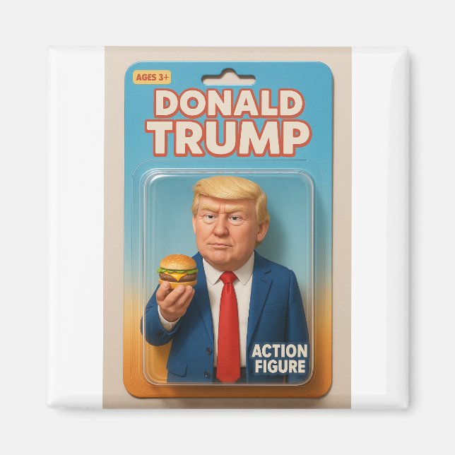 The Burger Baron Magnet (Front)