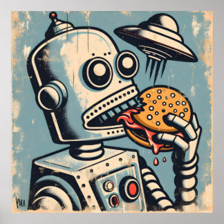 The burgerbot poster