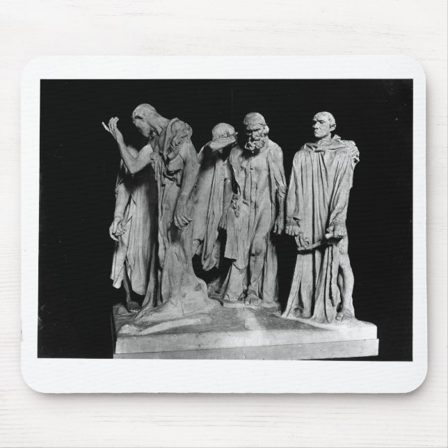 The Burghers of Calais, 1889 Mouse Mat (Front)