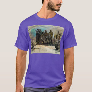 The Burghers Of Calais by Rodin in London T-Shirt